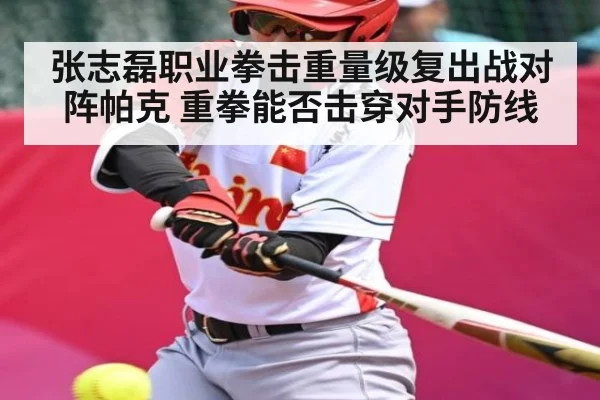 张志磊职业拳击重量级复出战对阵帕克 重拳能否击穿对手防线